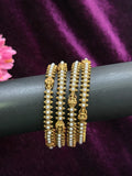 Lakshmi Pearl Bangles - Matte Finish