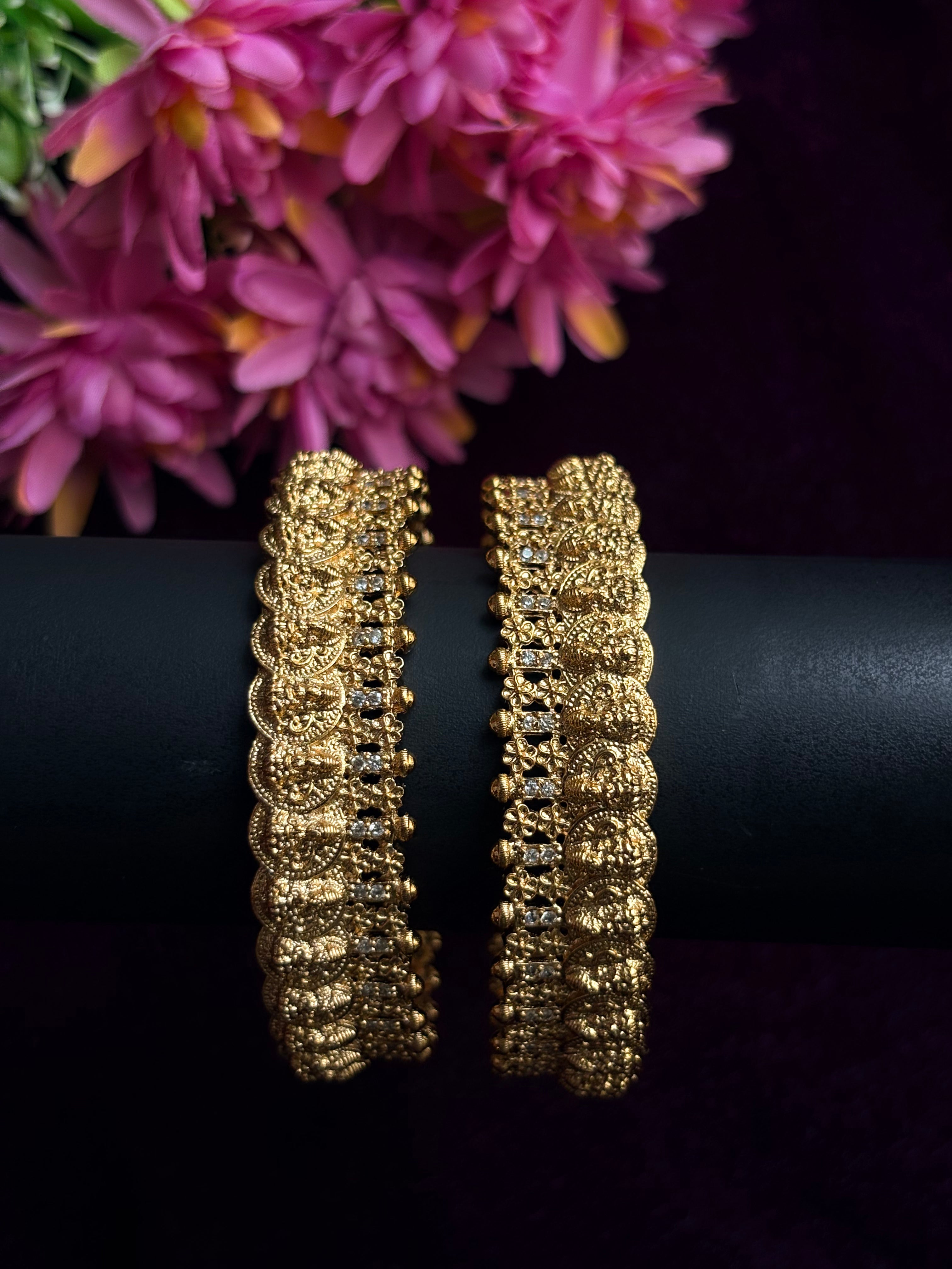 Lakshmi Coin - Kada Bangles