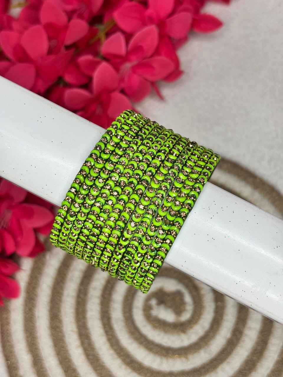 Moon Designer Stone Bangles