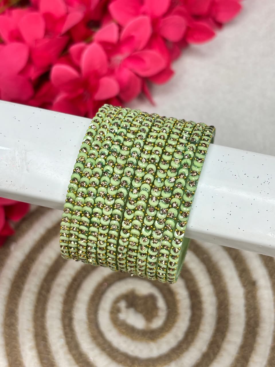 Moon Designer Stone Bangles