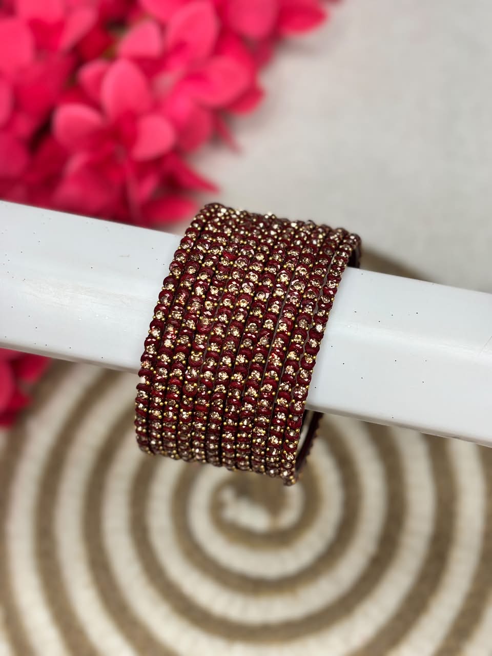 Moon Designer Stone Bangles