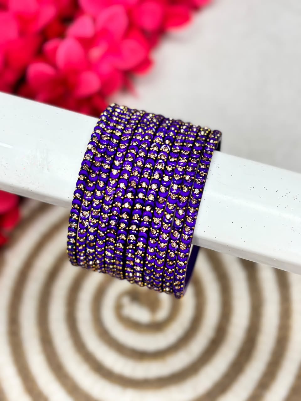 Moon Designer Stone Bangles