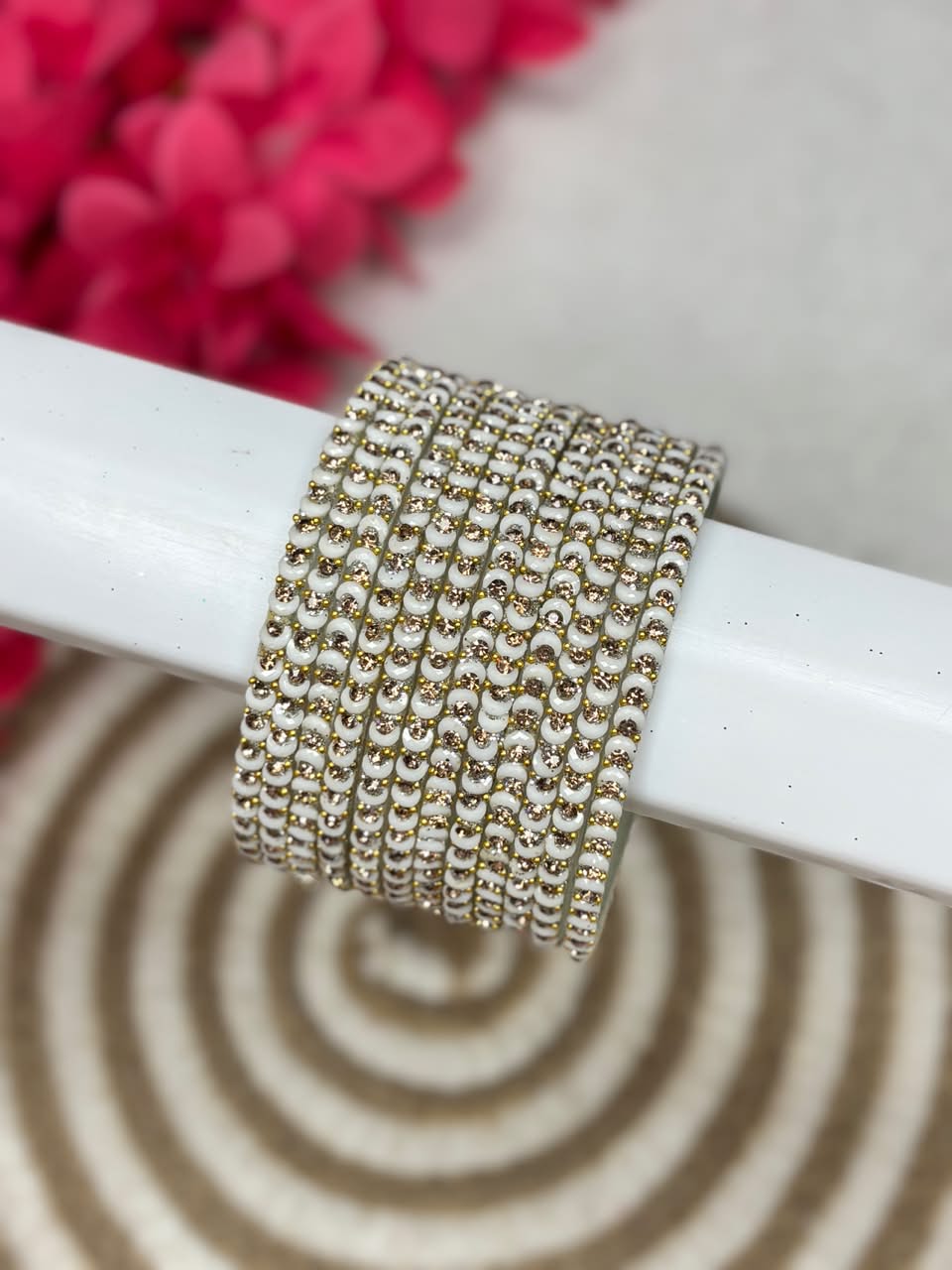 Moon Designer Stone Bangles