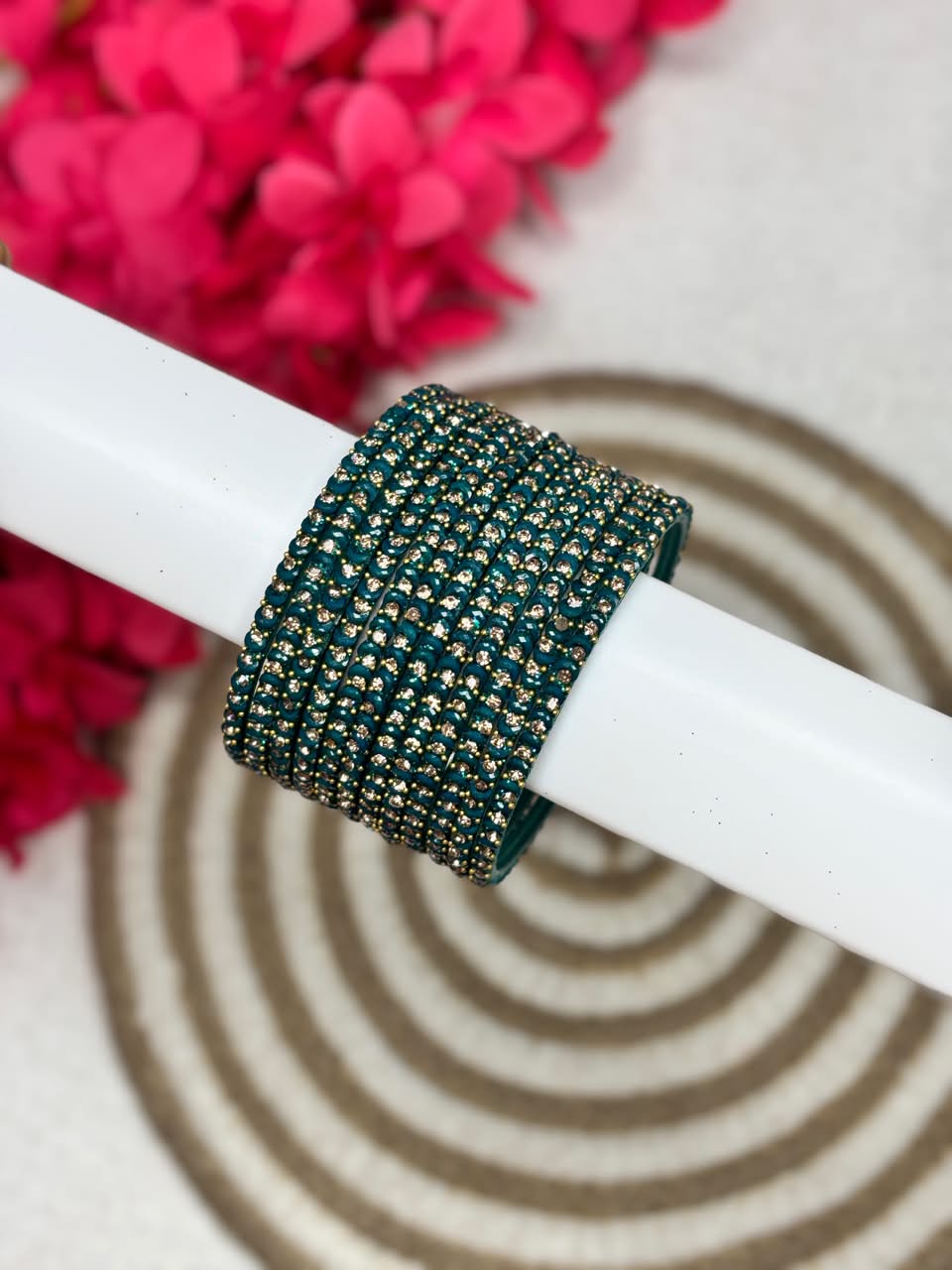 Moon Designer Stone Bangles