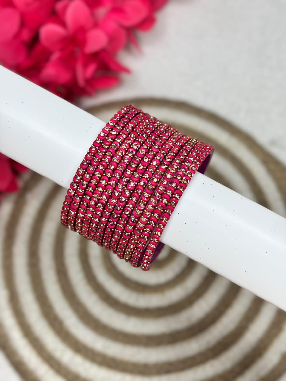 Moon Designer Stone Bangles