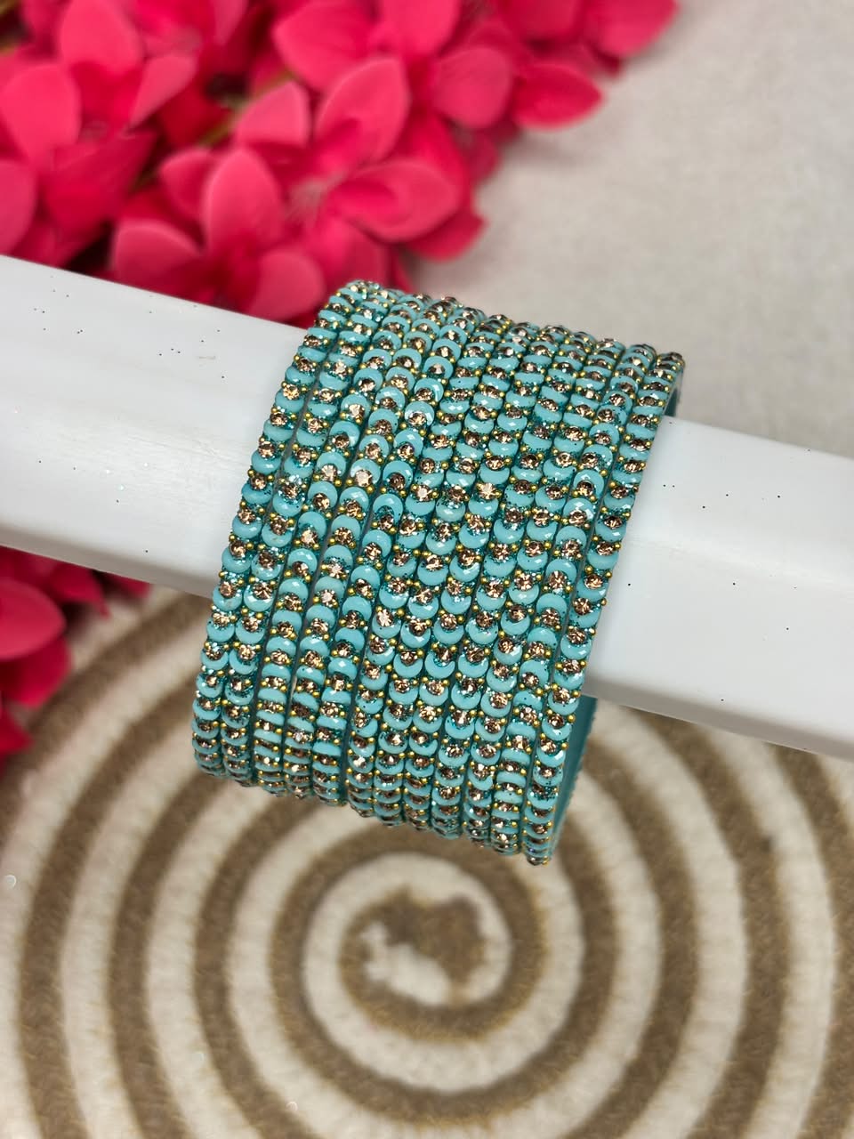 Moon Designer Stone Bangles