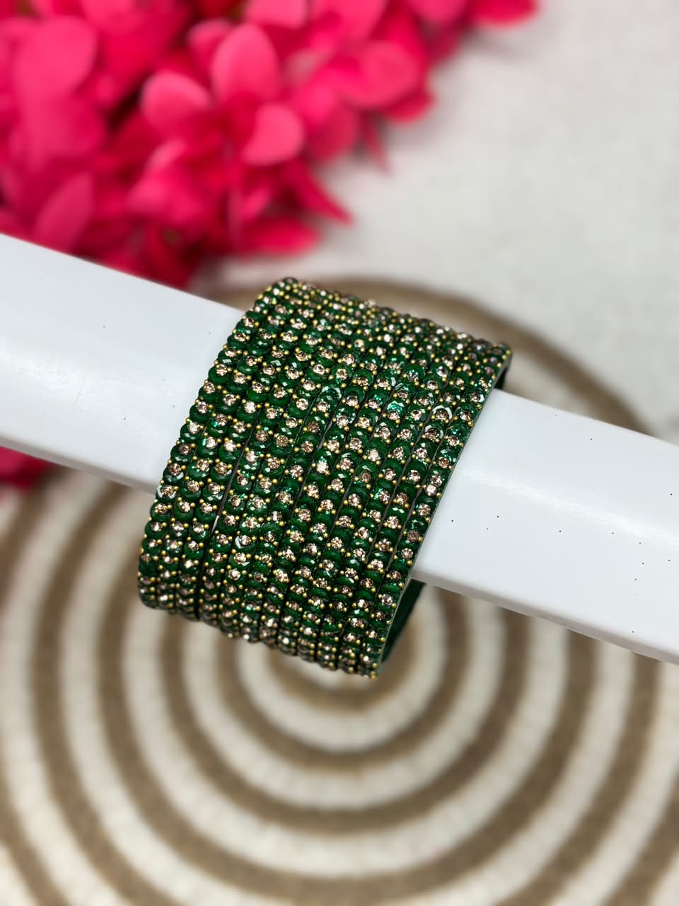 Moon Designer Stone Bangles