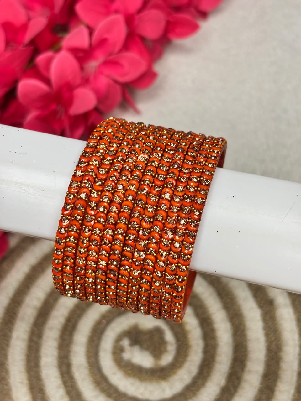 Moon Designer Stone Bangles