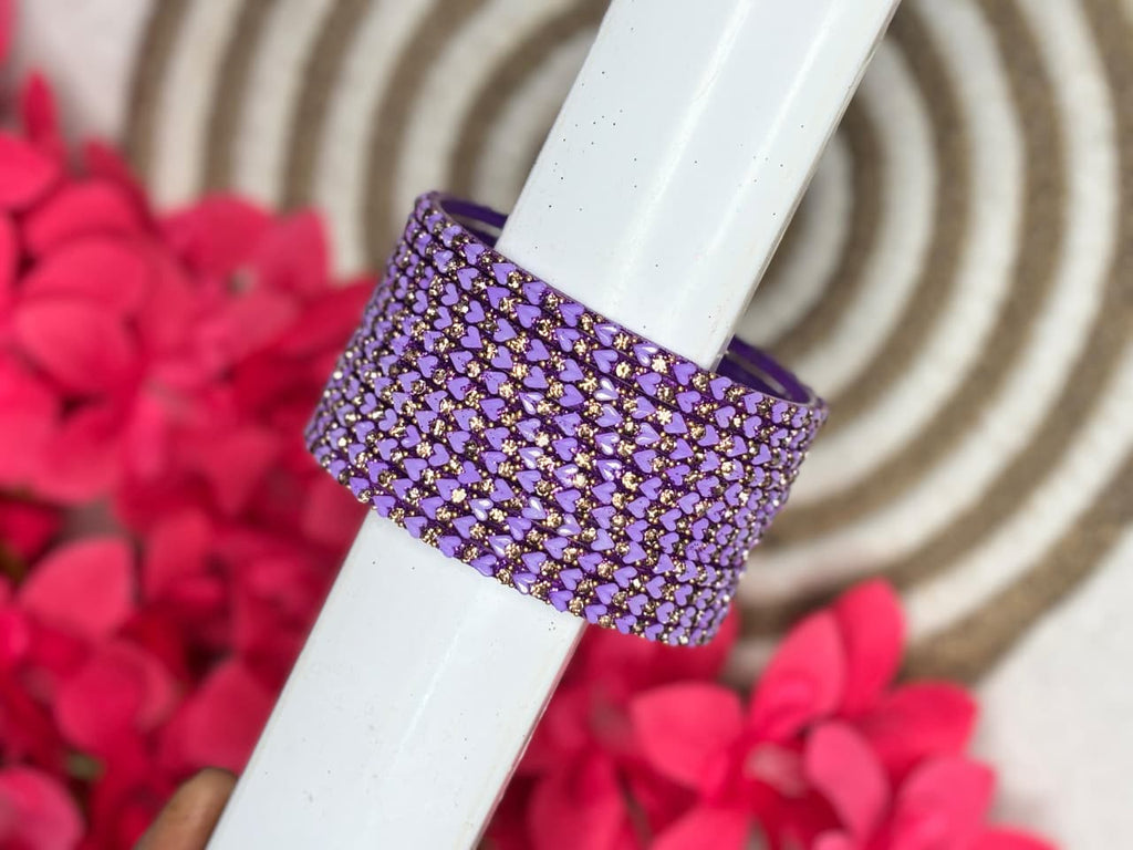 Sweet Heart Stone Bangles
