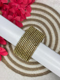 Small Square Kundan Stone Bangles