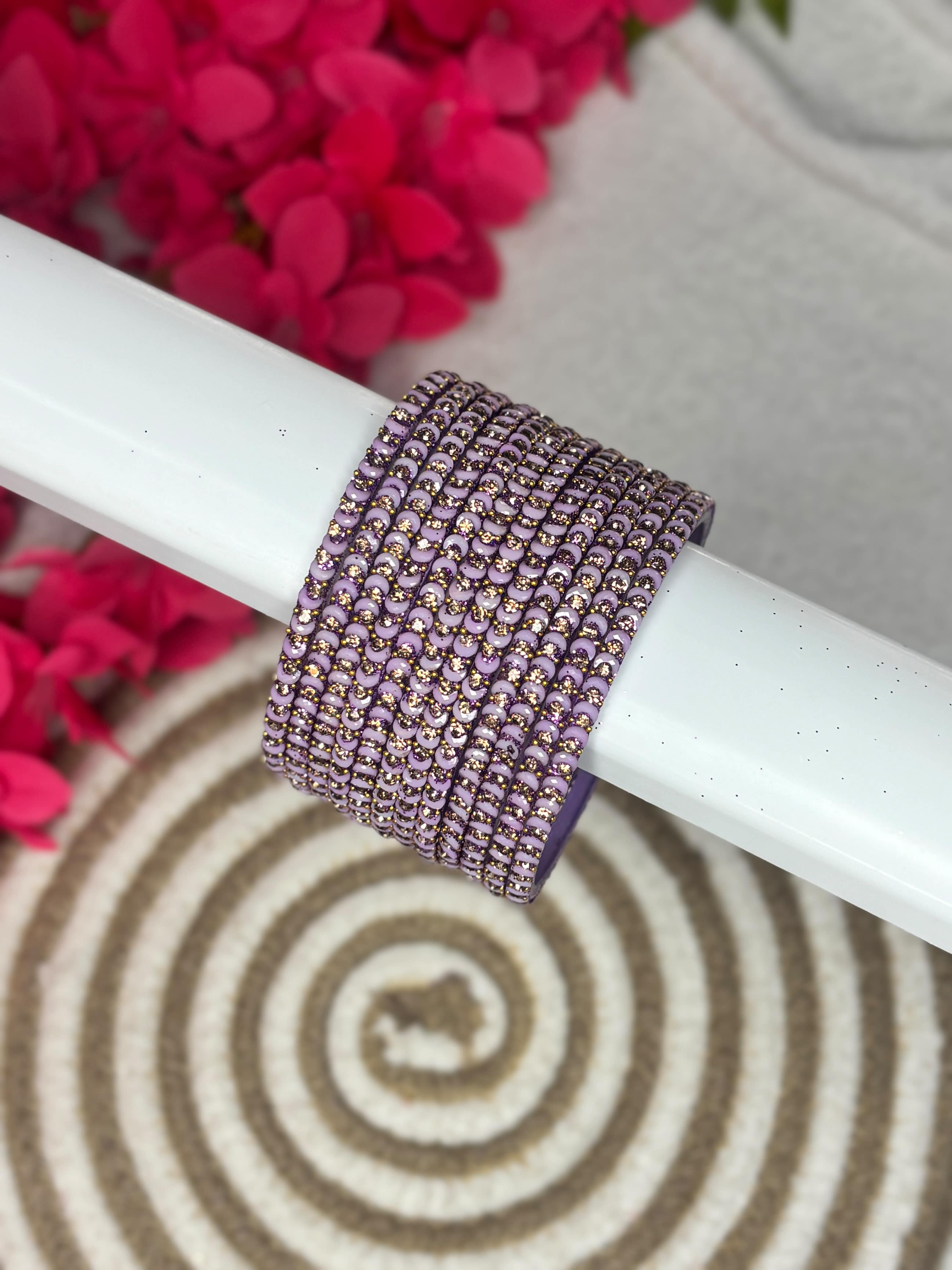 Moon Designer Stone Bangles